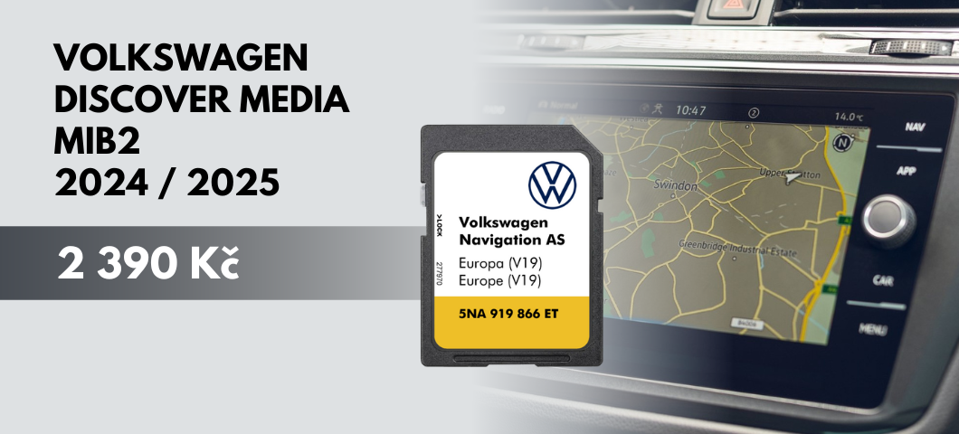 VW Discover Media MIB2 2024 / 2025