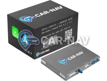 Mercedes Comand NTG 4.5 - Apple CarPlay & Android Auto