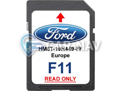 Ford Sync2 F11 mapy 2023 celé Evropy