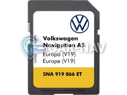 VW Discover Media MIB2 mapy 2024 / 2025 celé Evropy v češtině - 5NA919866ET