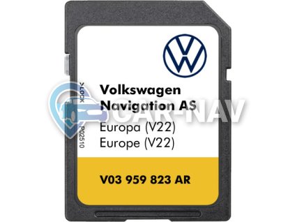 VW Discover Media MIB2 mapy 2026 celé Evropy v češtině - V03959823AR