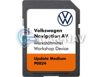 VW RNS 850 software aktualizace P0824 (firmware update)