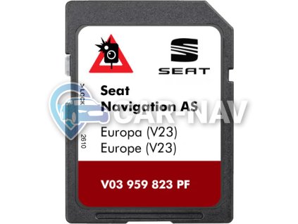 Seat Easy Connect MIB2 mapy 2026 / 2027 celé Evropy v češtině - V03959823PF