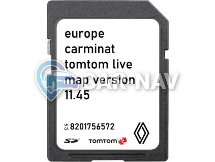 Renault Carminat Live mapy 2025 celé Evropy (11.45) - 8201756572