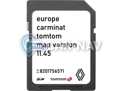 Renault Carminat mapy 2025 celé Evropy (11.45) - 8201756571