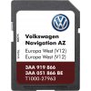 VW RNS 315 mapy 2020 západní Evropy v češtině