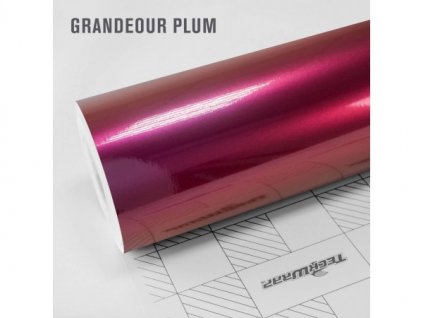 Grandeur Plum lesklá metalická fólie - RB05