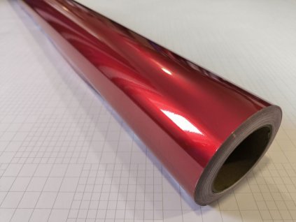 cervena leskla metalicka folie carlike 1