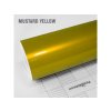 Mustard Yellow lesklá metalická fólia - RB23