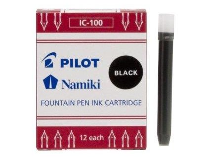 Pilot, bombičky IC-100 do plniacich pier Capless ( čierna)