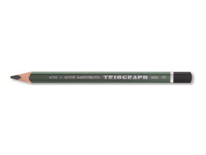 Koh-i-noor, grafitová ceruzka 1831 TRIOGRAPH silná trojhranná, 6 ks (Varianta 6B)