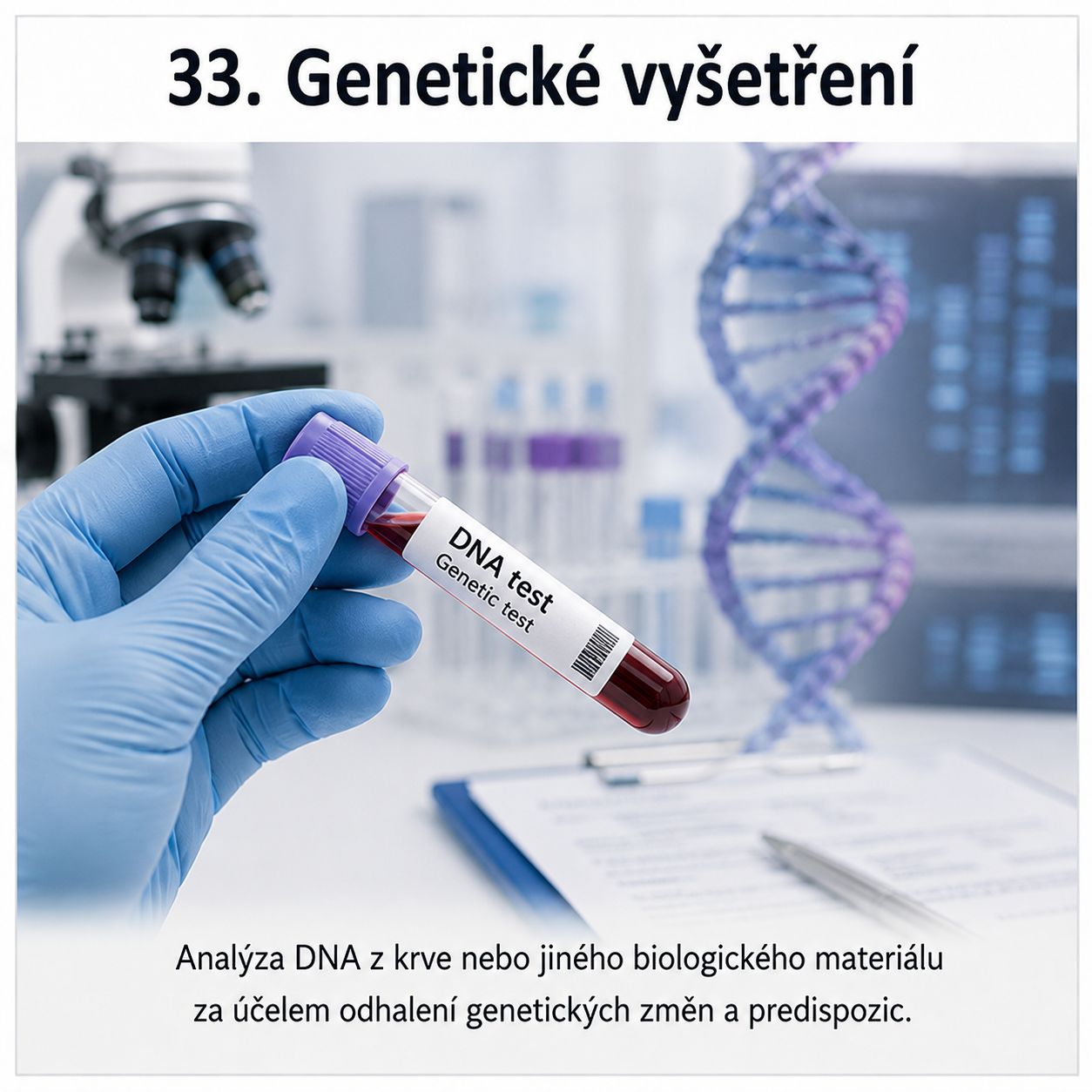 Genetické vyšetření
