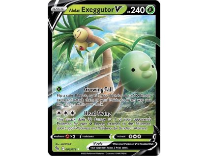 Alolan Exeggutor V (PGO 005)