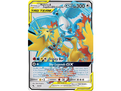 Moltres & Zapdos & Articuno GX (HIF 66)