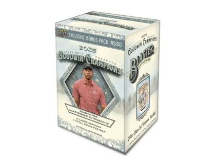 Upper Deck2025 Goodwin Bajnokok Blaster Doboz