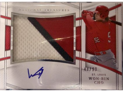 14225 panini won bin cho limit 48 99 patch