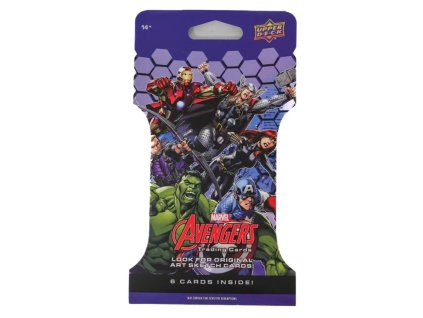 14234 upper deck 2024 marvel avengers booster pack