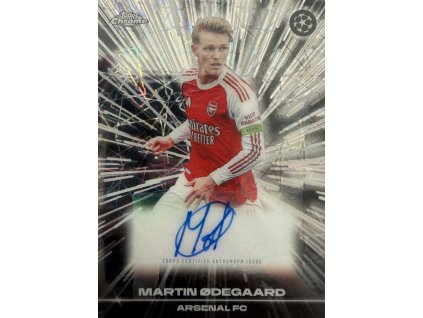 20259 topps chrome martin odegaard bla mo