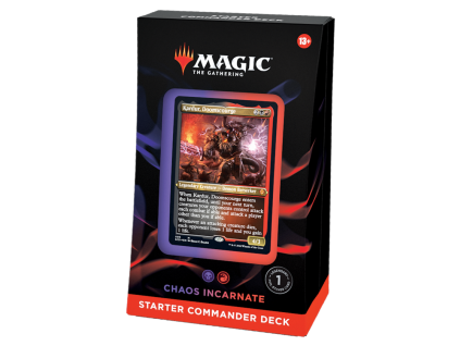 4443 magic the gathering starter commander deck chaos incarnate