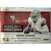 14456 1 panini deebo samuel patch