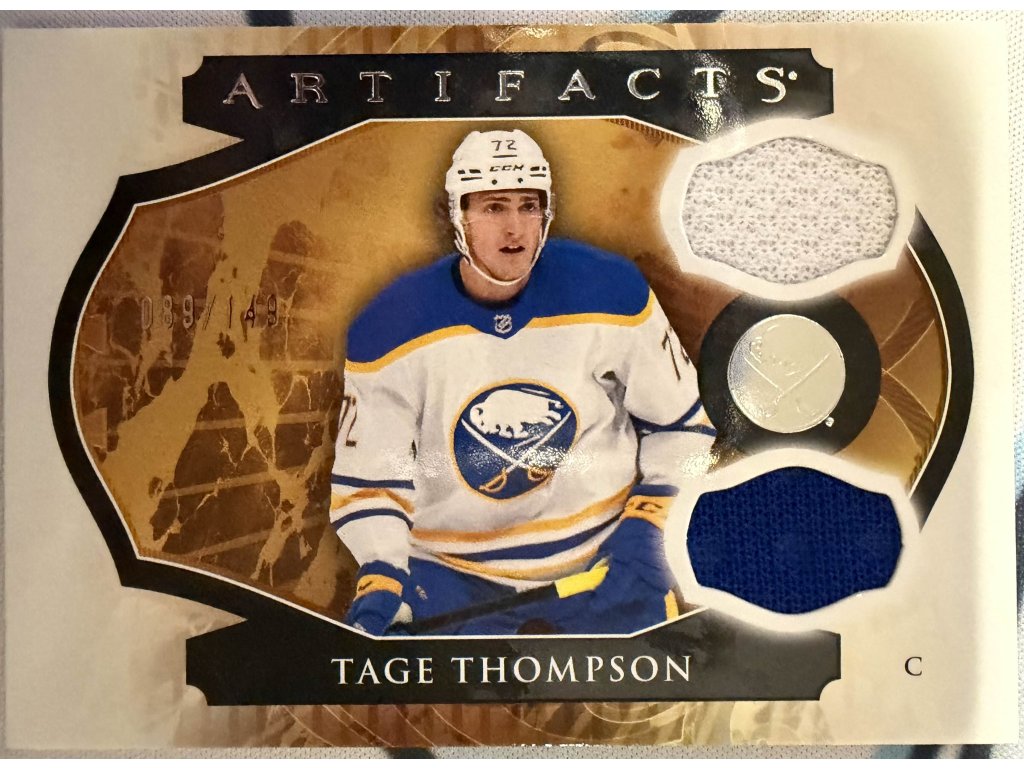 Upper Deck - Tage Thompson - Limit 089/149 - Patch
