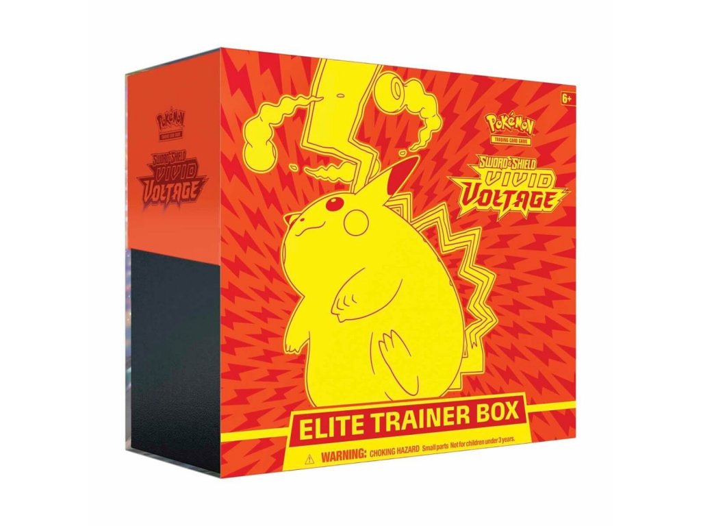 Pokemon TCG Sword & Shield Vivid Voltage Elite Trainer Box 01