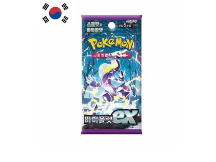 Pokémon TCG Scarlet & Violet Violet ex Booster Pack (Kórejský)