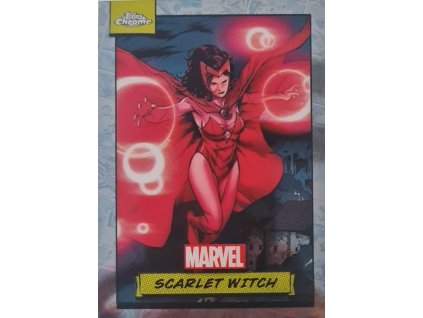 Scarlet Witch ([Base] #112) Marvel 2024 Topps Chrome F