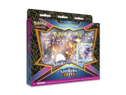 Pokémon TCG Shining Fates Galarian Mr. Rime Pin Collection