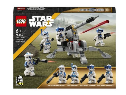 LEGO Star Wars 75345 Bojový set vojaci-klony z 501. légie