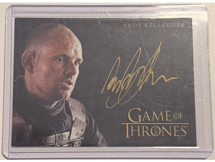Game og Thrones - Autograph - Andy Kellegher