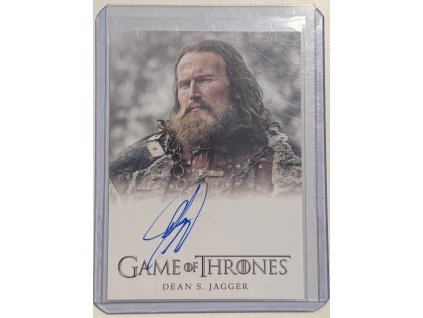 Game og Thrones - Autograph - Dean S. Jagger