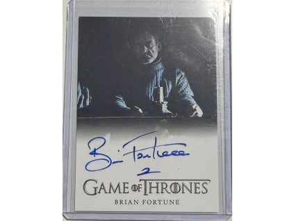 Game og Thrones - Autograph - Brian Fortune