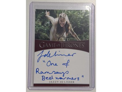 Game of Thrones - Autograph - Jazzy De Lisser
