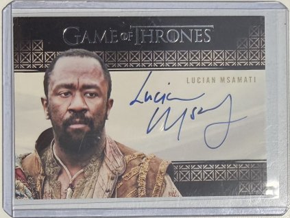 Game of Thrones - Autograph - Lucian Msamati