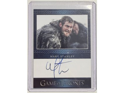 Game of Thrones - Autograph - Mark Stanley