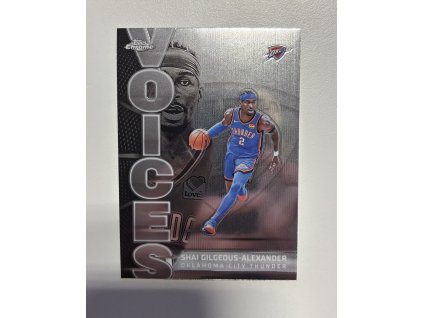 Topps Chrome - 2025-2026 - Shai Gilgeous-Alexander