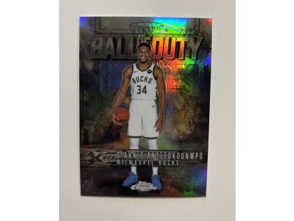 Topps Chrome - 2025-2026 - Giannis Antetokounmpo - Refractor