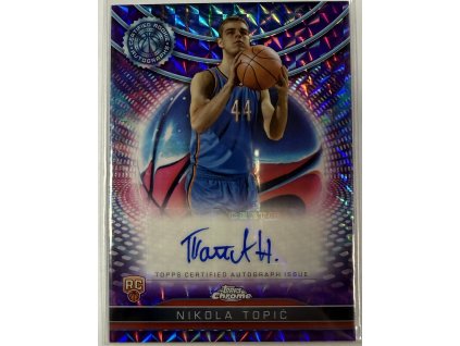 Topps Chrome - Nikola Topić - Geometric