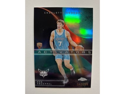Topps Chrome - 2025-2026 - Kon Knueppel - Limit 042/299 - Refractor
