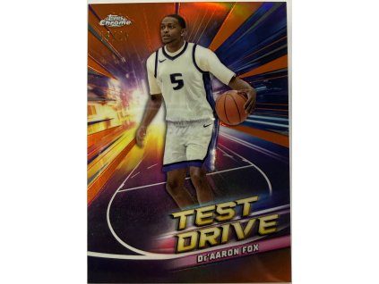 Topps Chrome - De'Aaron Fox - Limit 16/25