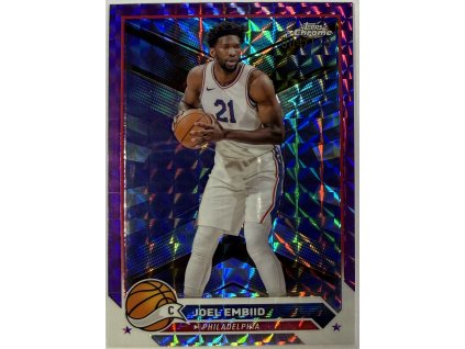 Topps Chrome - Joel Embiid - Limit 004/119 - Geometric