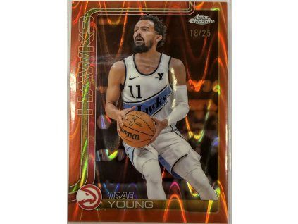 Topps Chrome - Trae Young - Limit 18/25 - Raywave