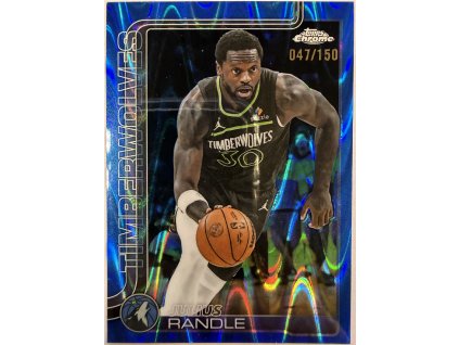 Topps Chrome - Julius Randle - Limit 047/150 - Raywave
