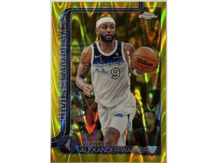 Topps Chrome - Nickeil Alexander-Walker - Limit 168/275 - Raywave