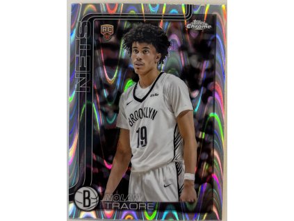 Topps Chrome - 2025-2026 - Nolan Traore - Raywave - RC