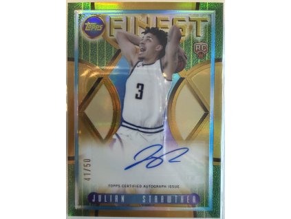 Topps Finest - Julian Strawther - Limit 41/50 - Rookie