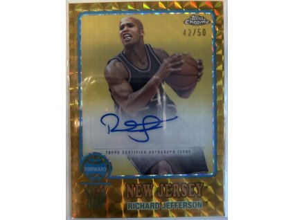 Topps Chrome - Richard Jefferson - Limit 42/50 - Geometric