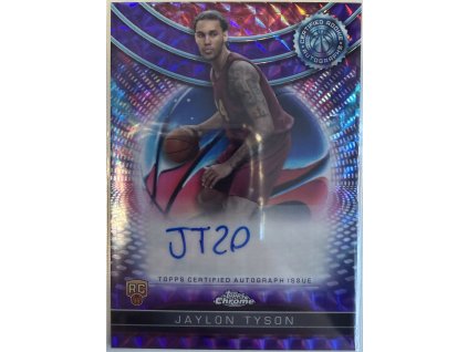 Topps Chrome - Jaylon Tyson - Rookie - Geometric