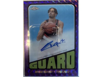 Topps Chrome - Rayan Rupert - Geometric